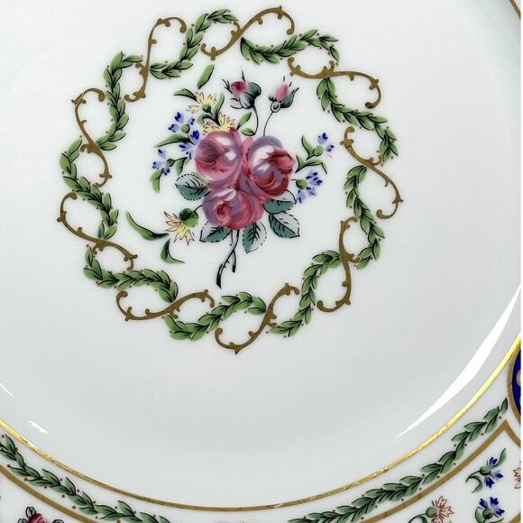 Haviland Limoges "Louveciennes" Dinner Plate 10.5" France-Set of 8-Pristine Mint - Picture 3 of 10